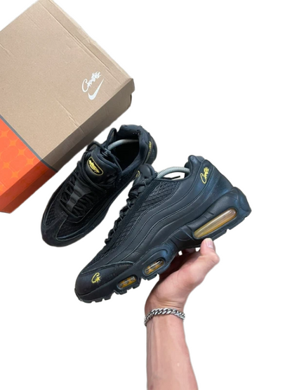 Nike Air Max 95 Corteiz Honey Black sneakers(Størelse 44,5 EU)