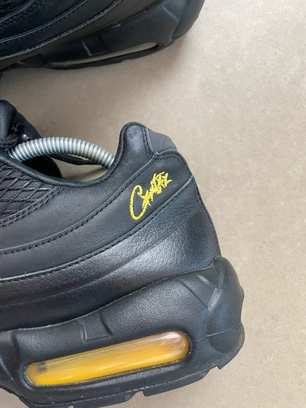 Nike Air Max 95 Corteiz Honey Black sneakers(Størelse 44,5 EU)