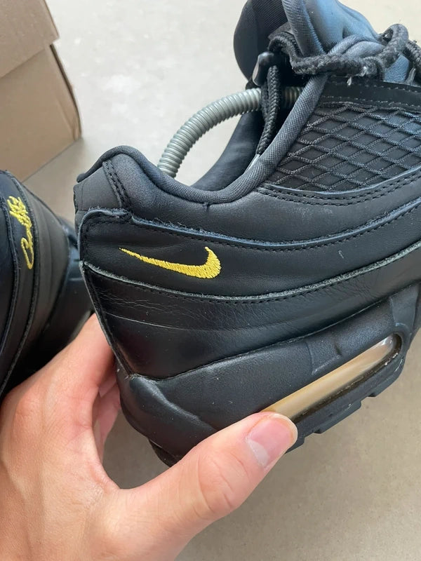Nike Air Max 95 Corteiz Honey Black sneakers(Størelse 44,5 EU)