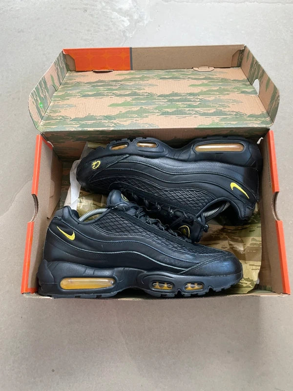 Nike Air Max 95 Corteiz Honey Black sneakers(Størelse 44,5 EU)