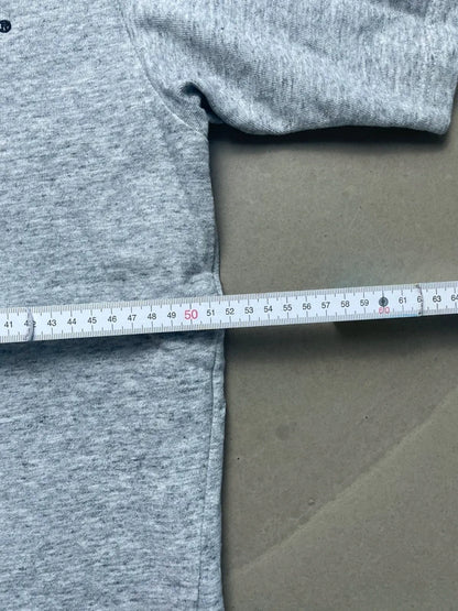 Supreme Collegiate Appliqué S/S Top Grey Men's - FW25(Størelse Small)