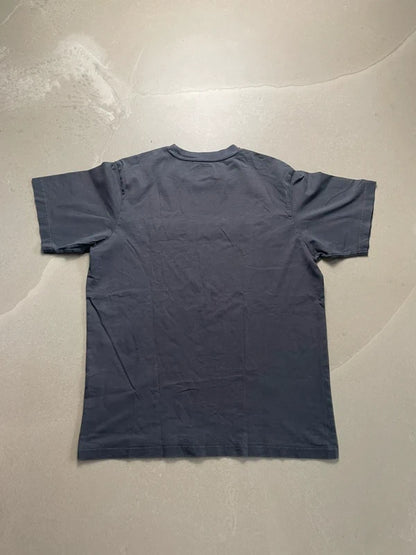Supreme Gradient Logo Tee Dusty Black Men's - SS19(Størelse Large)