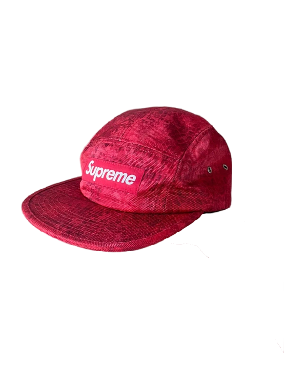 Supreme - Croc Camp Cap(Størelse en størelse)