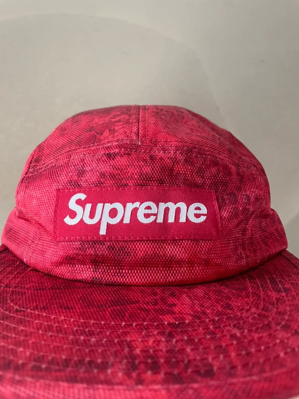 Supreme - Croc Camp Cap(Størelse en størelse)