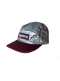 Supreme Silver Navy F/W 2013 Camp Cap 5 Panel Hat(Størelse en størelse)