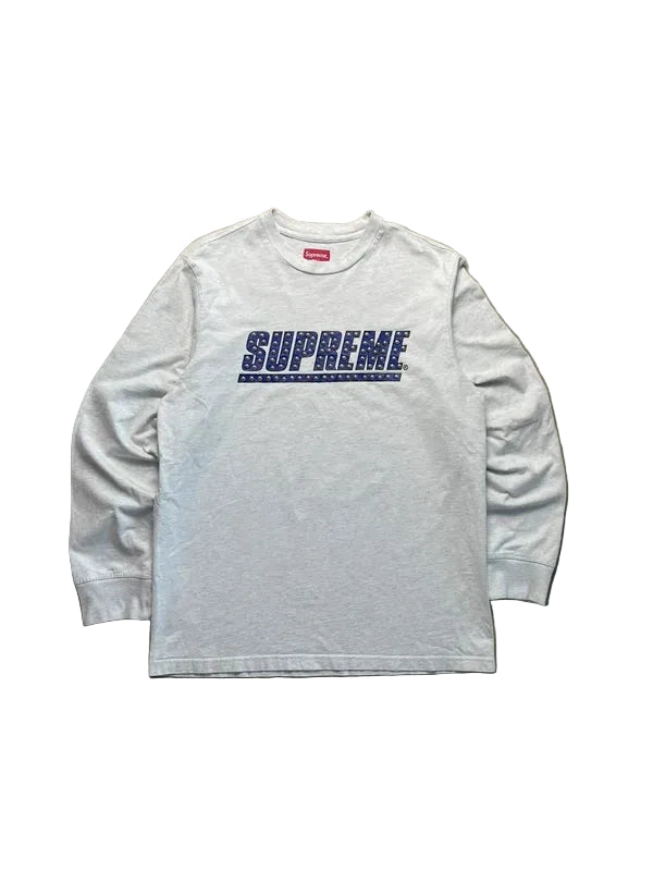 Supreme Studded L/S Top(Størelse Medium)