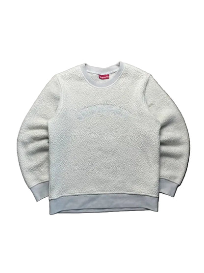 Supreme Polartec Deep Pile Crewneck(Størelse Medium)