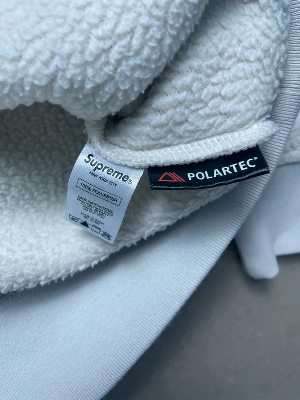 Supreme Polartec Deep Pile Crewneck(Størelse Medium)