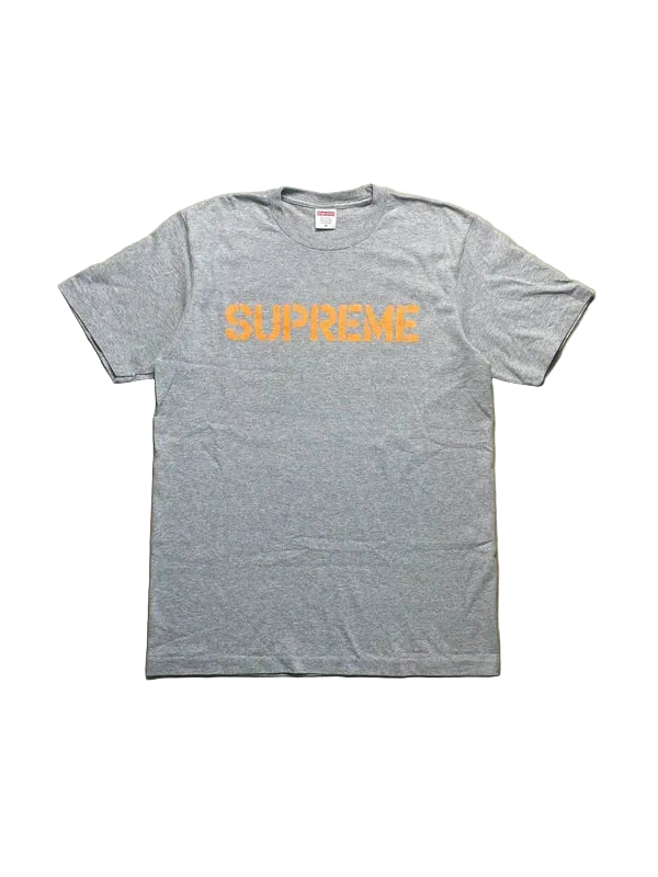 Supreme Hard Tee Heather Grey Men's - SS26(Størelse Medium)