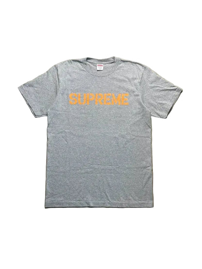 Supreme Hard Tee Heather Grey Men's - SS26(Størelse Medium)
