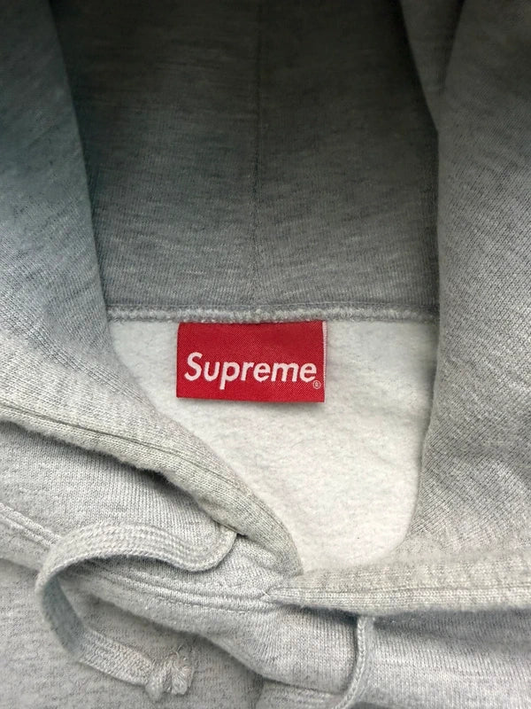 Supreme Laser Cut S Logo Hooded Sweatshirt(Størelse X-Large)