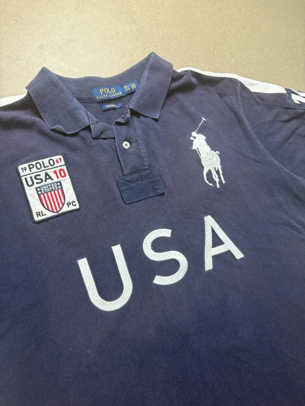 Polo Ralph Lauren Cheef Kief Polo T-shir(Størelse X-Large)