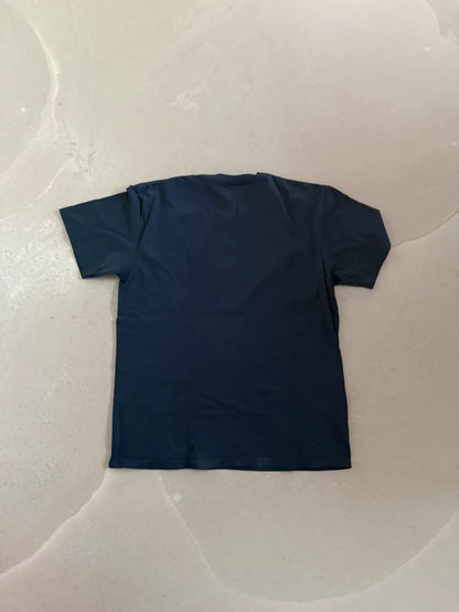 Supreme Arabic Box Logo Tee Navy Men's - SS26(Størelse Medium)