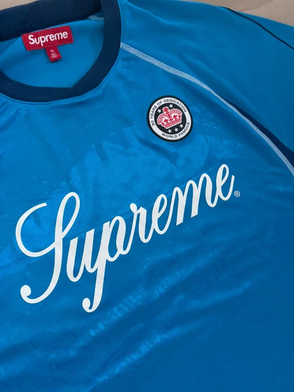 Supreme Jacquard Soccer Jersey(Størelse X-Large)