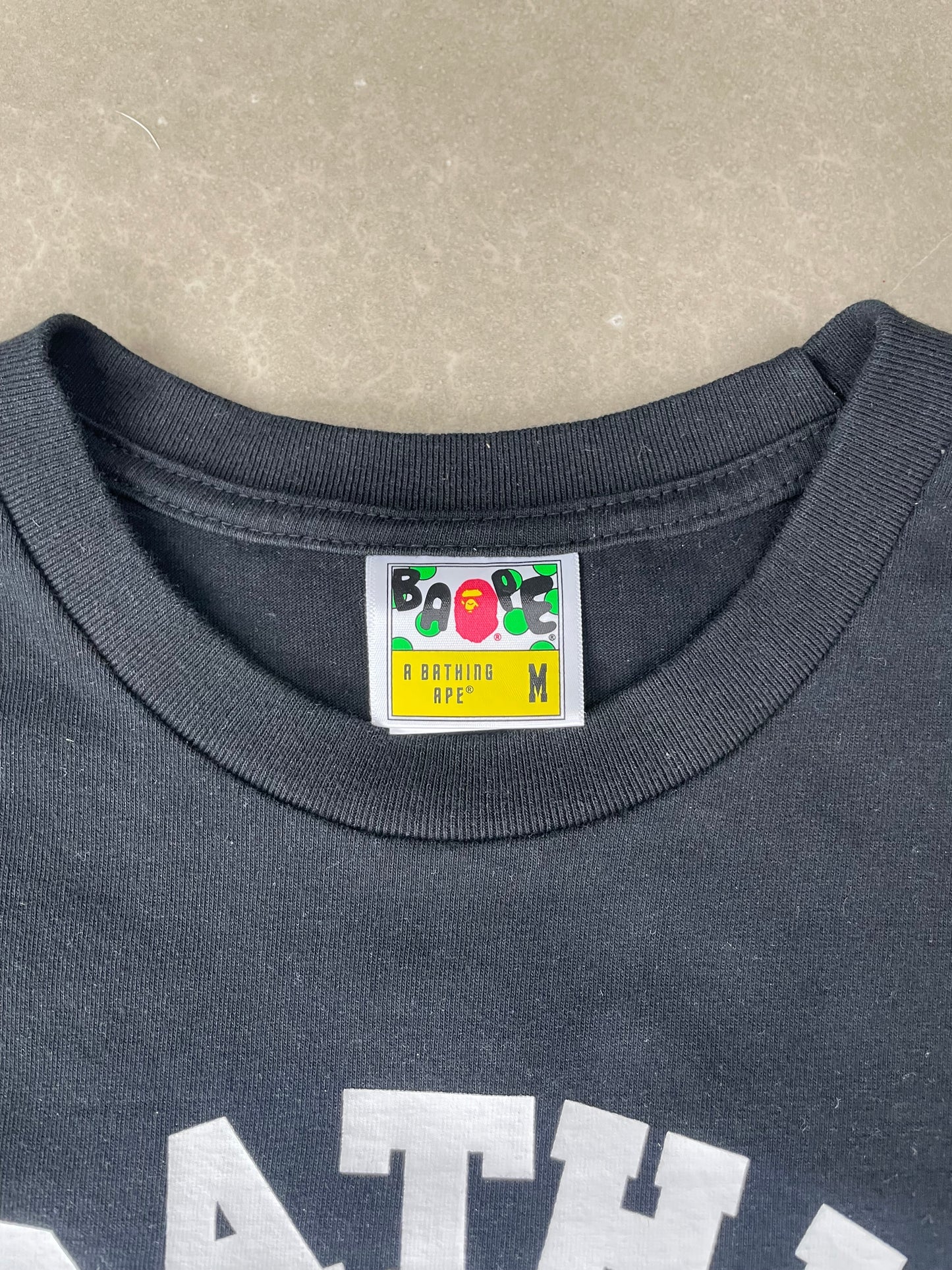 A Bathing Ape tee(Str Medium)