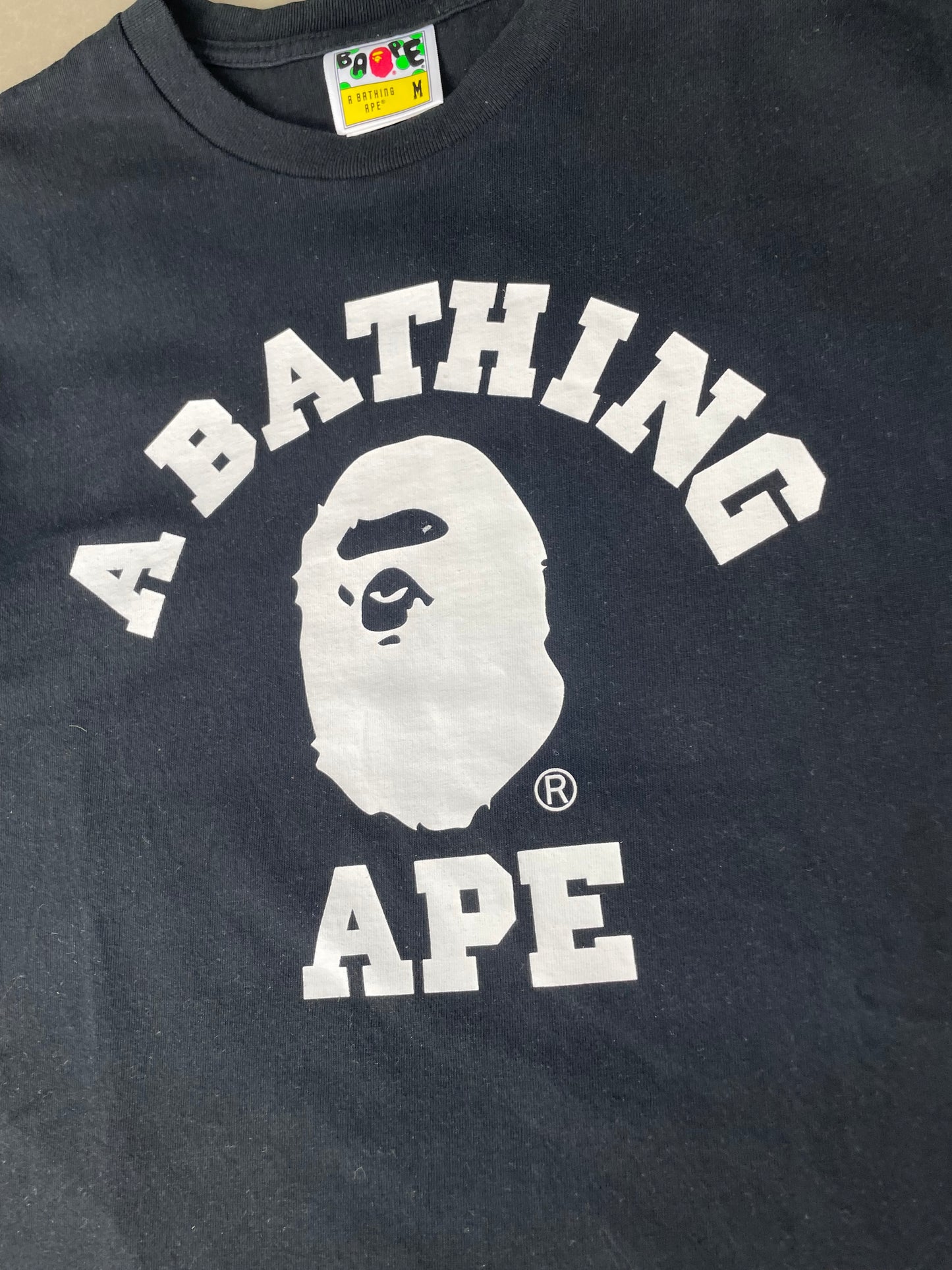 A Bathing Ape tee(Str Medium)