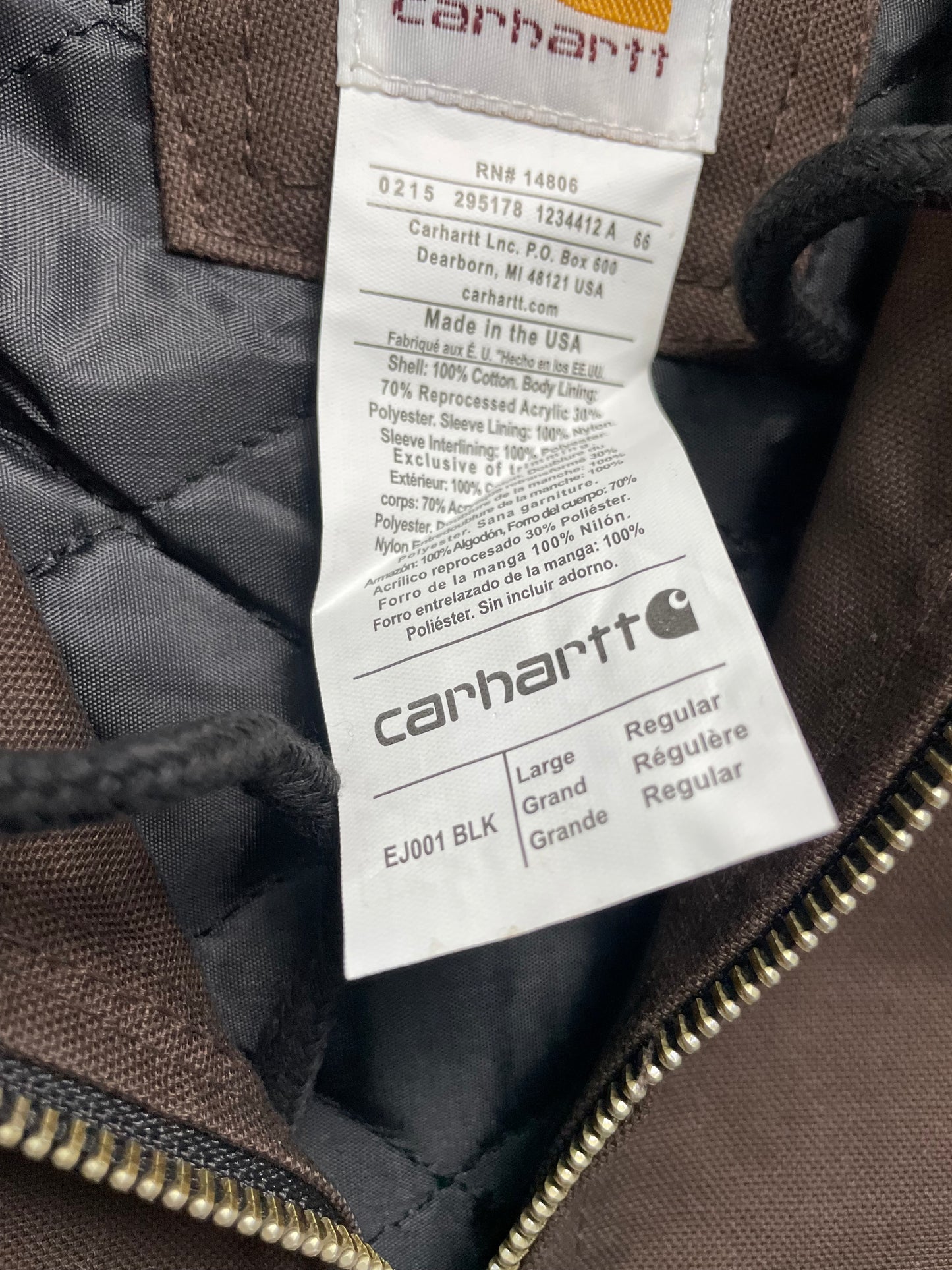 Carhartt Rework Active Jacket(Størelse Medium)