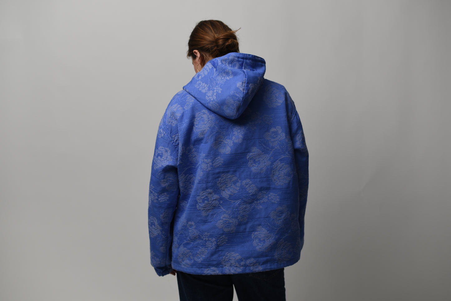 Supreme Floral Tapestry Anorak Blue(Str Large)