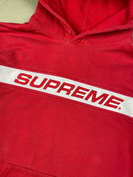 Supreme Full Stripe Hoodie(Str L)