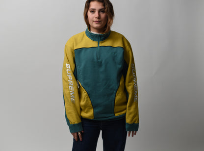Supreme Speedway Half Zip Sweatshirt(Str Large )