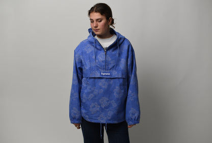 Supreme Floral Tapestry Anorak Blue(Str Large)