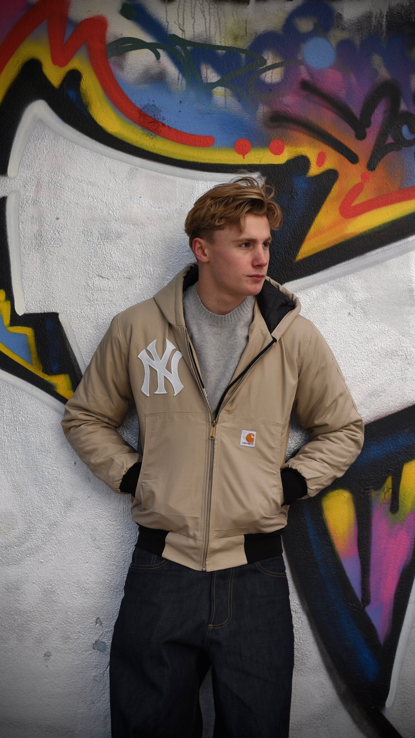 Carhartt x New York Yankees Rework Jacket (M)